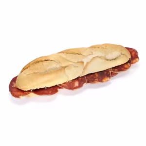 Bocadillo dos embutidos