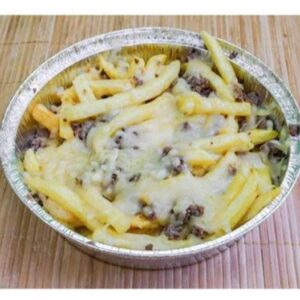 Patatas  carne y queso