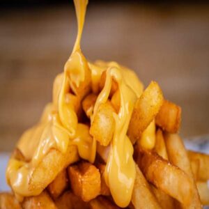 Patatas con queso